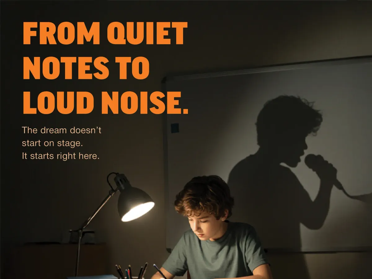 Fanta Taste The Dream campaign visual