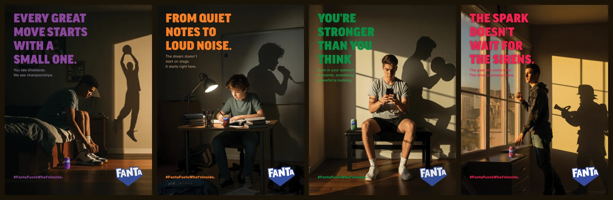 Fanta: Taste The Dream: Youth rebrand campaign