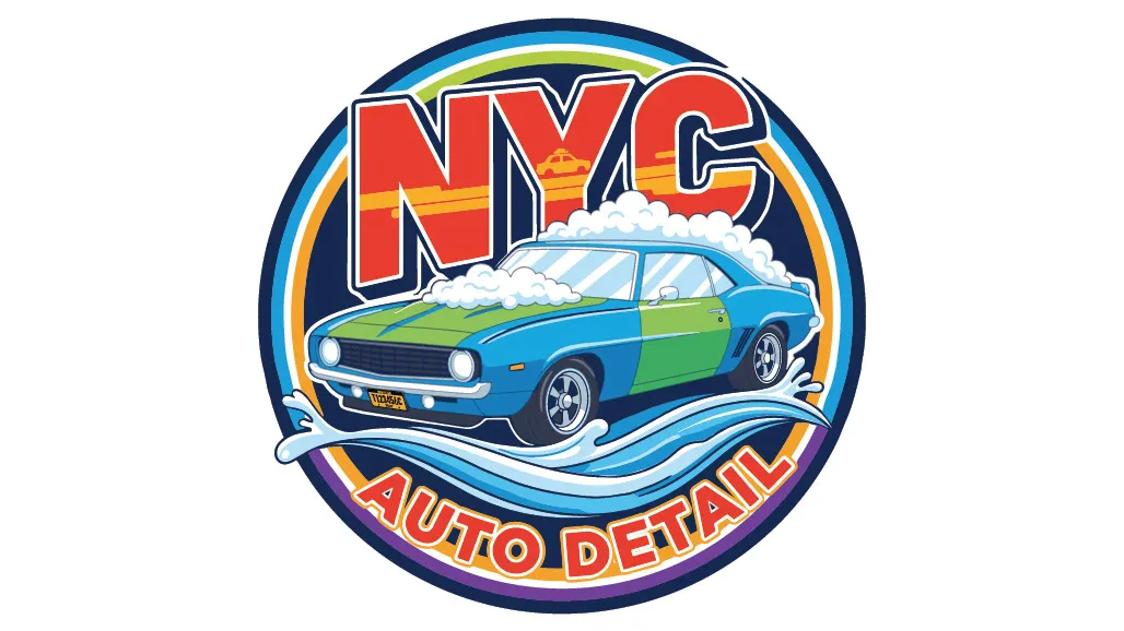 NYC Auto Detail: Logo + sticker set