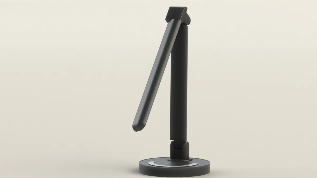 Table lamp: Concept in SolidWorks